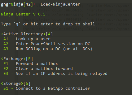 PowerShell: Building a basic text menu system (part 1)