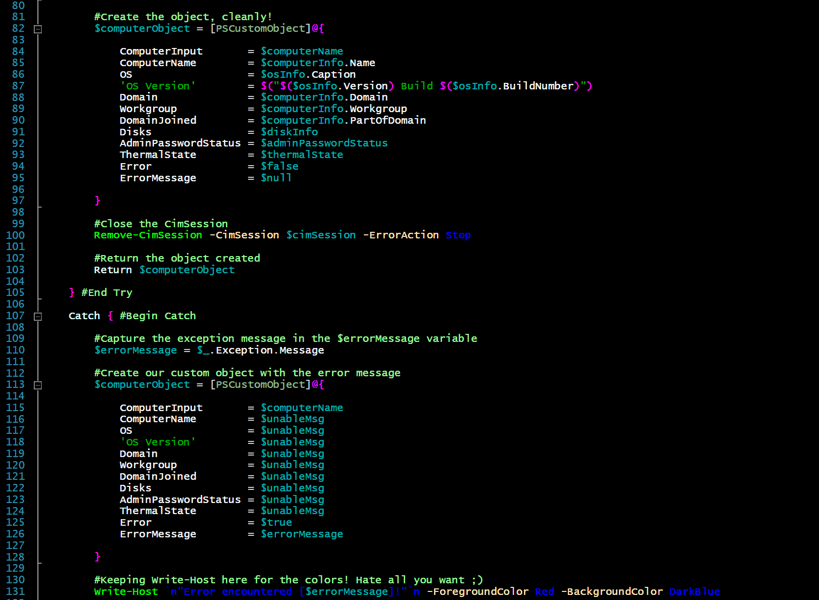 PowerShell: Getting Started - Creating Custom Objects