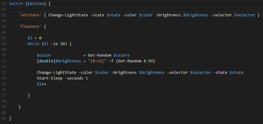 PowerShell: Control your LIFX light!